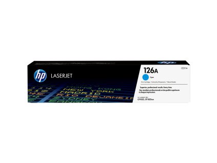 HP 126A Cyan LJ Toner Cart, CE311A (1,000 pages)