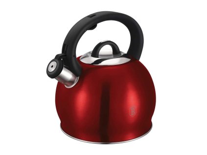 Konvice Berlingerhaus pískací nerez 3 L Burgundy Metallic Line BH-1074