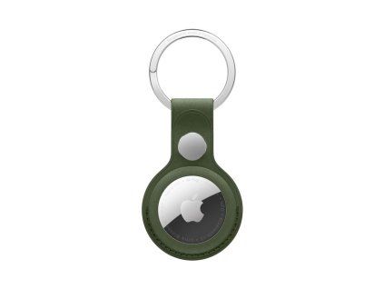 Apple AirTag FineWoven Key Ring - Moss