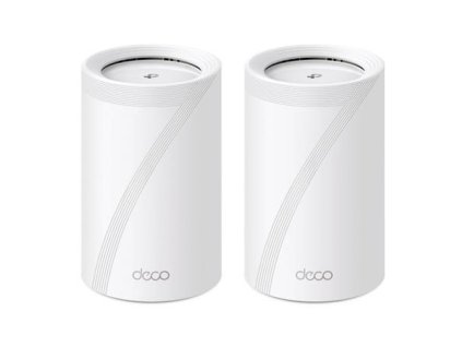 TP-Link Deco BE65(2-pack) BE9300 Třípásmový systém Mesh WiFi 7 pro celou domácnost, 4x 2.5GLAN, USB, 2,4/5/6GHz, HomeShi