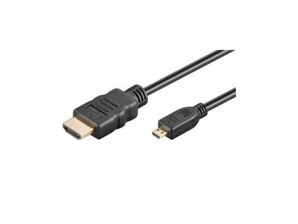 Kabel PremiumCord 4K HDMI A - HDMI micro D, 5m