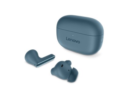 Lenovo True Wireless sluchátka YOGA PC Edition - modrozelená
