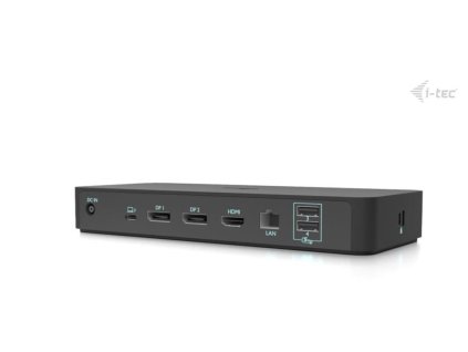 i-tec USB-C Intelligent Triple Display Docking Station, Power Delivery 100W