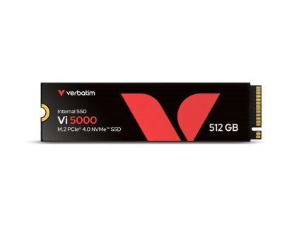 VERBATIM SSD Vi5000 Internal PCIe NVMe M.2 SSD 512GB , W2500/ R 5000 MB/s
