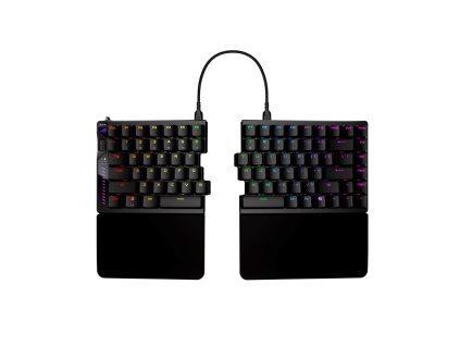 ASUS Klávesnice ROG Falcata, Mechanická, Bezdrátová, ARGB, černá