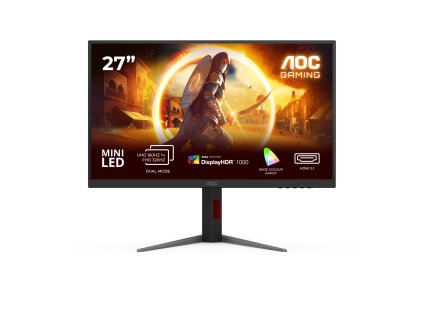AOC Gaming/u27G4XM/27''/IPS/4K UHD/160Hz/1ms/Černá/3R