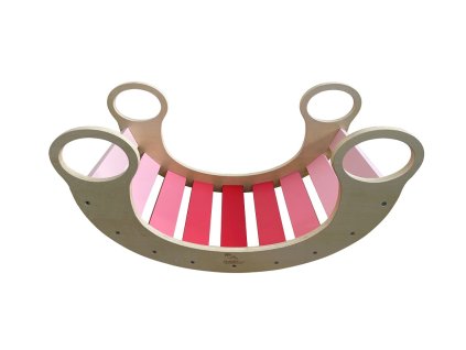 Houpačka 2Kids Toys Montessori růžová