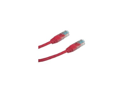 DATACOM Patch cord UTP CAT6 0,5m červený