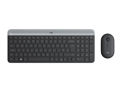PROMO set Logitech slim Wireless MK470 graphite US