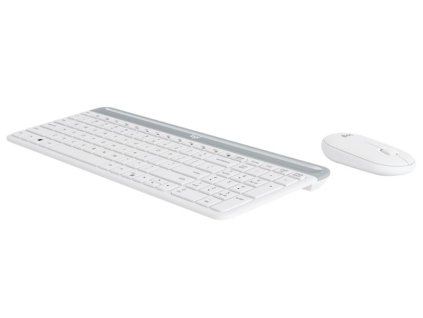 set Logitech slim Wireless MK470 - white, US
