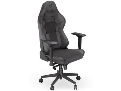 Endorfy herní židle Scrim BK/kůže + textil/černá