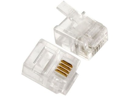 LEXI-NET Konektor RJ 11-6/4 Cat.3 vidlice