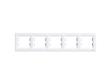 SCHNEIDER Rámeček Asfora pěti. bílá