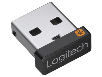 Přijímač Logitech USB Unifying Receiver/ 2,4GHz/ až 6 zařízení/ USB