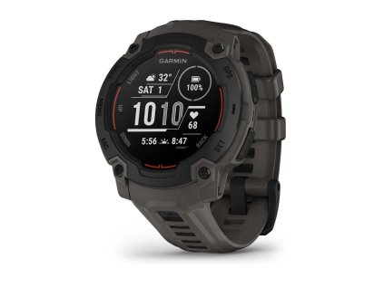 Garmin Instinct E – 45 mm, Black s charcoal páskem, EU