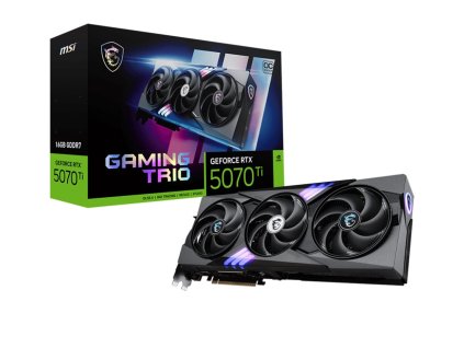 MSI GeForce RTX 5070 Ti TRIO/Gaming/OC/16GB/GDDR7