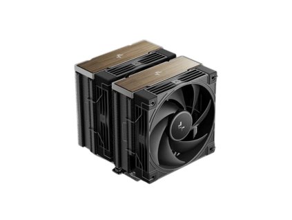 DEEPCOOL CPU Chladič AK620 G2, 2x120, LGA1851, AM5, černá