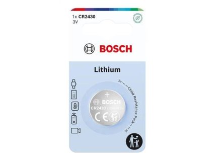 Bosch CR2430B1/00 Lithium (Blistr 1 ks)