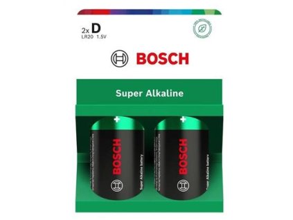 Bosch LR20SA2B/00 Super Alkaline (Blistr 2 ks)