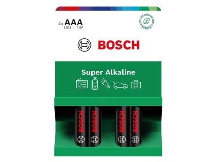 Bosch LR03SA4B/00 Super Alkaline (Blistr 4 ks)