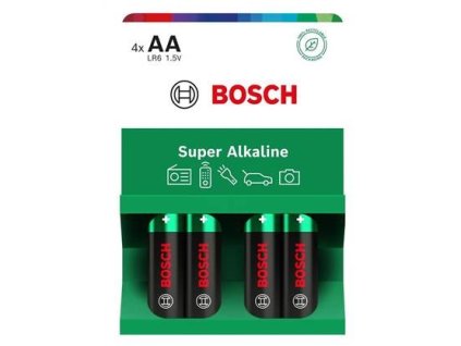 Bosch LR6SA4B/00 Super Alkaline (Blistr 4 ks)