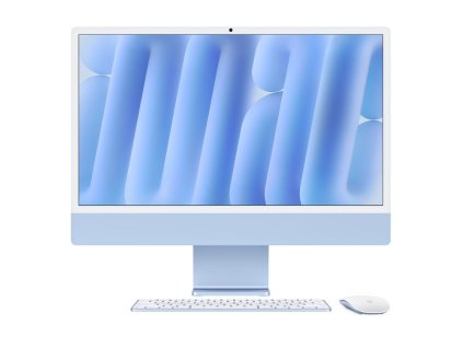 iMac 24" 4.5K Apple M4 10-core CPU 10-core GPU 16GB 512GB Modrý CZ