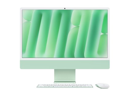 iMac 24" 4.5K Apple M4 8-core CPU 8-core GPU 16GB 256GB Zelený CZ