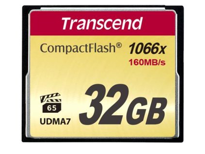Transcend 32GB CF (1000X) paměťová karta