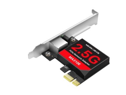 MERCUSYS MA310E 2.5 gigabitové PCle síťový adaptér