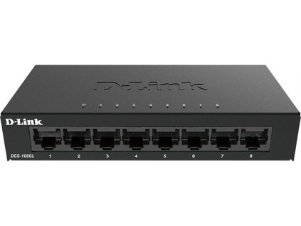 D-LINK 8-Port Gigabit Switch (DGS-108GL)