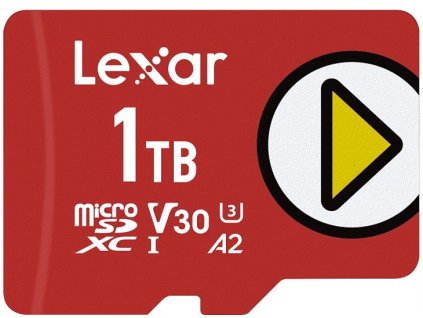 Lexar paměťová karta 1TB PLAY microSDXC™