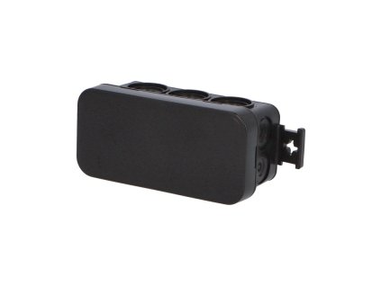 Krabice F6 IP55 rozbočovací černá
