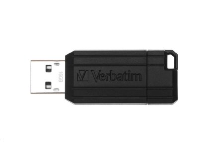 VERBATIM Flash Disk 16GB Store 'n' Go PinStripe, černá