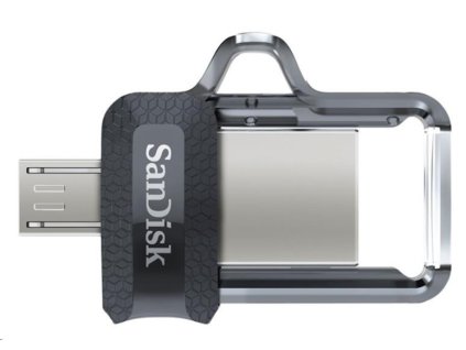 SanDisk Flash Disk 32GB Ultra, Dual USB Drive m3.0, OTG