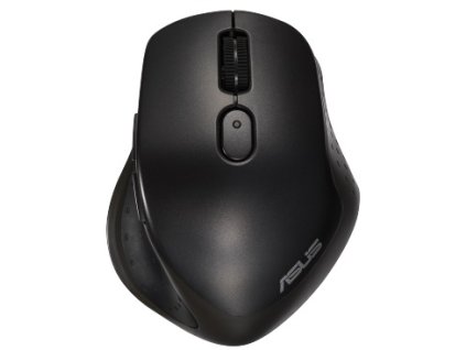 ASUS MW203 Multi-Device Wireless Silent Mouse/Ergonomická/Optická/Pro praváky/2 400 DPI/USB+BT/Černá