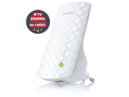 WiFi router TP-Link RE200 AP/Extender/Repeater - AC750, poškozený obal