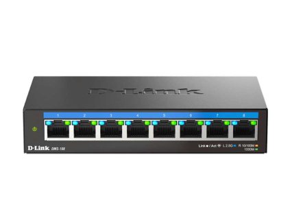 D-Link DMS-108/E 8-port Multi-Gigabit Unmanaged Switch