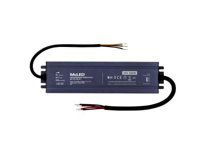 MCLED Napaječ LED 200W 24V/8,33A IP67 ML-732.108.39.1