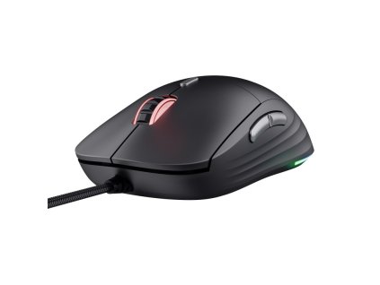 TRUST myš GXT925 Redex II Gaming Mouse, optická, RGB, černá