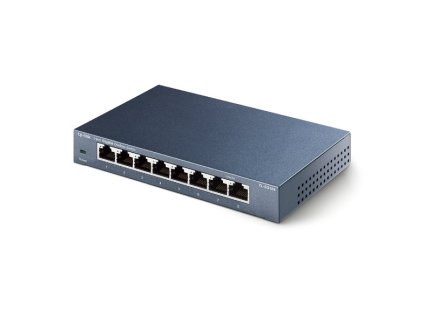 Switch TP-Link TL-SG108 8x GLan, kov, poškozený obal