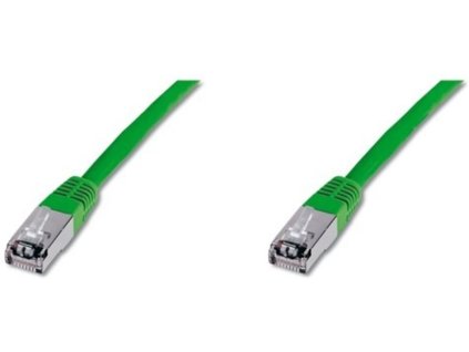 Patchkabel S/FTP,Cat6,2xRJ45, 5m zelený