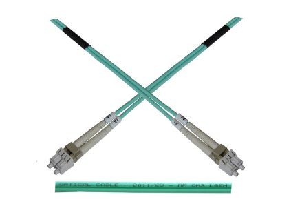 Optický patch kabel duplex LC-LC 50/125 MM 5m OM3