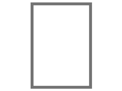 Magnetický rámeček Magnetoplan A4 šedý (5ks)