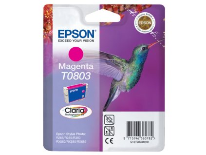 Inkoust Epson T0803 purpurový