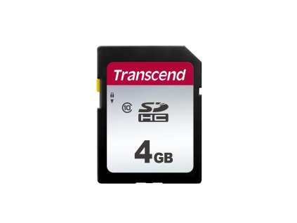 Transcend 4GB SDHC 300S (Class 10) paměťová karta