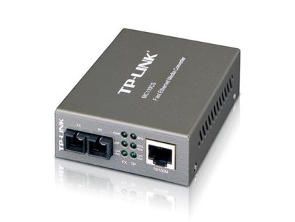 TP-Link MC110CS konvertor, 1x10/100M RJ45 / 1 x singl-mode
