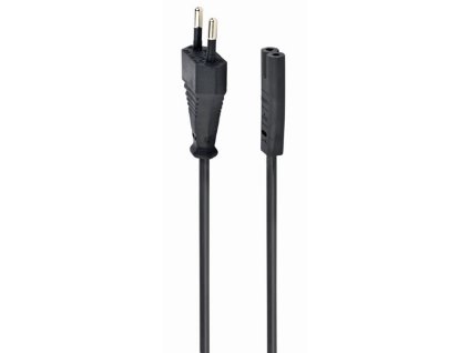 GEMBIRD Kabel síťový 1,8m VDE 220/230V napájecí notebook 2 pin