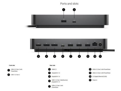 Dell Pro Dock WD25 - 130W