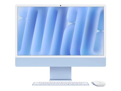 Apple iMac 24'' 4.5K display M4 chip 10-core CPU and 10-core GPU, 16GB, 512GB SSD - Blue