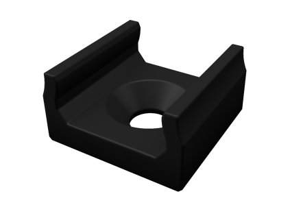 Lumines LED Profile X černý úzký montážní držák